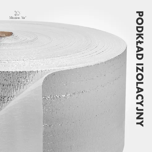 Silver Insulation Underlay | 4 mm, 30 cm × 1 m