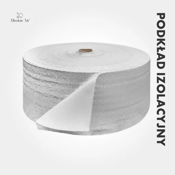 Silver Insulation Underlay | 4 mm, 30 cm × 100 m Roll