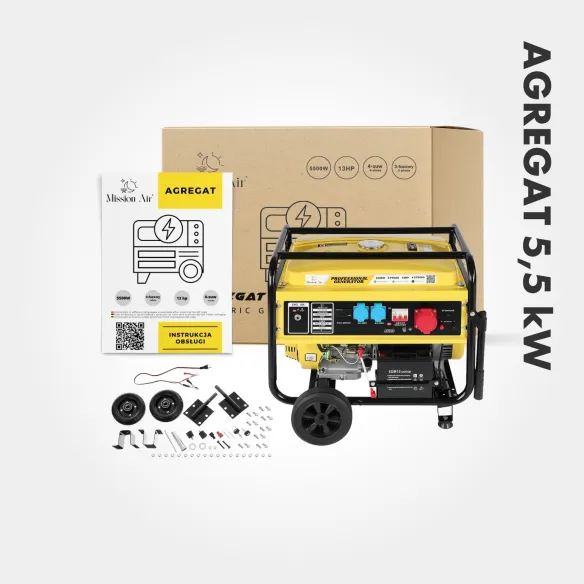 5.5 kW 13 HP Petrol Generator | High-Power Emergency Supply