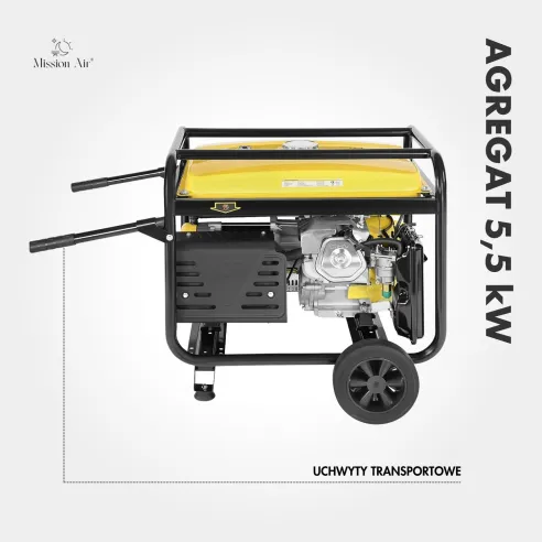 5.5 kW 13 HP Petrol Generator | High-Power Emergency Supply