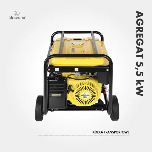 5.5 kW 13 HP Petrol Generator | High-Power Emergency Supply