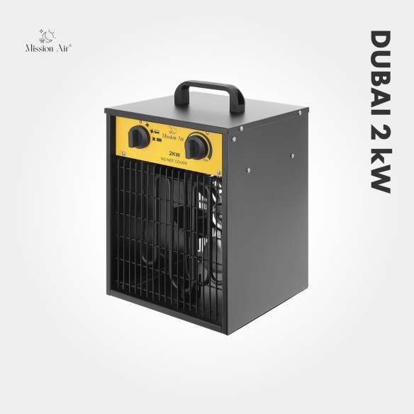DUBAI 2000 W Electric Air Heater | PTC, Portable