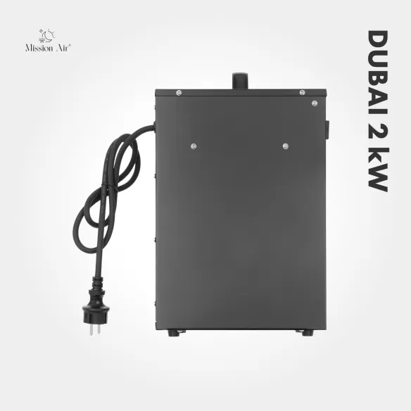 Nagrzewnica DUBAI 2000W tył zasilanie