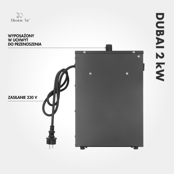 DUBAI 2000 W Electric Air Heater | PTC, Portable