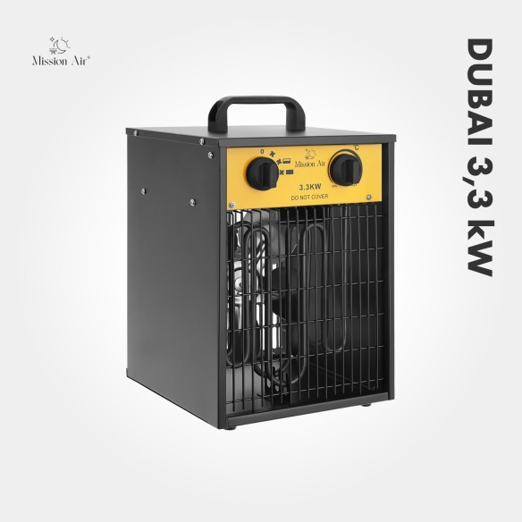 DUBAI 3300 W Electric Air Heater | PTC, Portable
