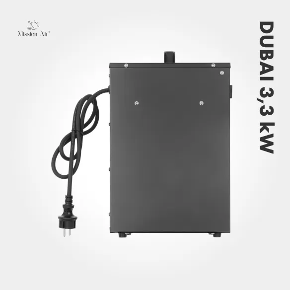 Nagrzewnica DUBAI 3300W tył zasilanie