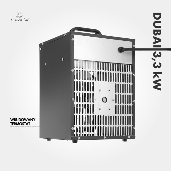 DUBAI 3300 W Electric Air Heater | PTC, Portable