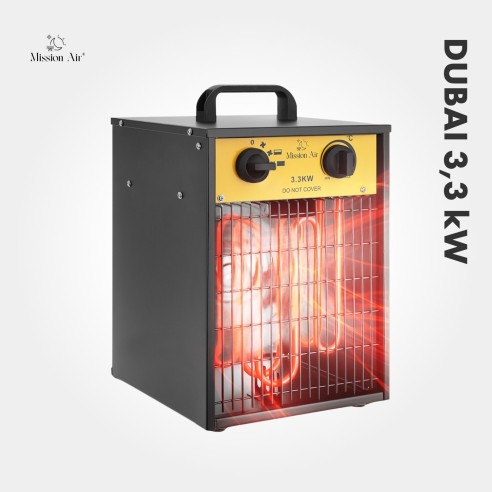 DUBAI 3300 W Electric Air Heater | PTC, Portable