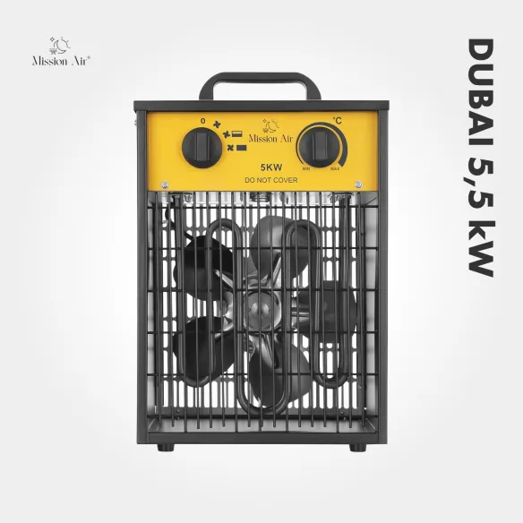 DUBAI 5000 W Electric Air Heater | PTC, Portable