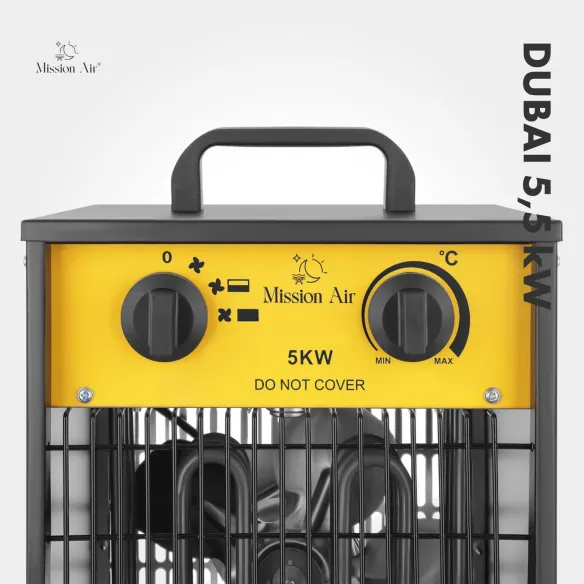 DUBAI 5000 W Electric Air Heater | PTC, Portable