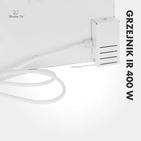 Grzejnik IR 400 W – przewód zasilający