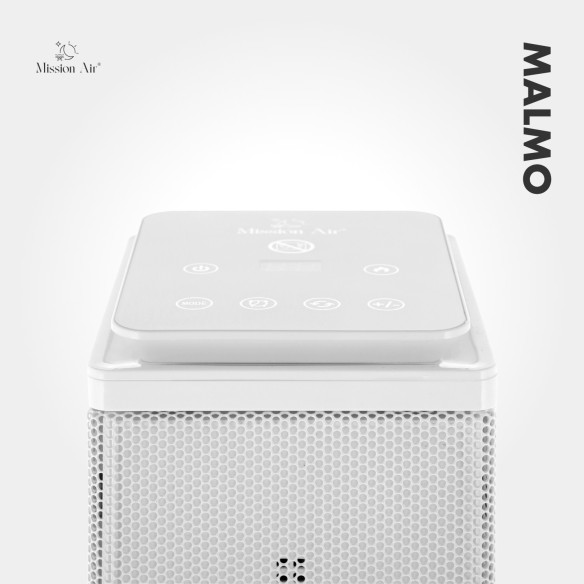 MALMO 2400 W PTC Column Fan Heater | White