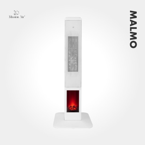 MALMO 2400 W PTC Column Fan Heater | White