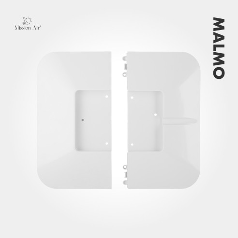 MALMO 2400 W PTC Column Fan Heater | White