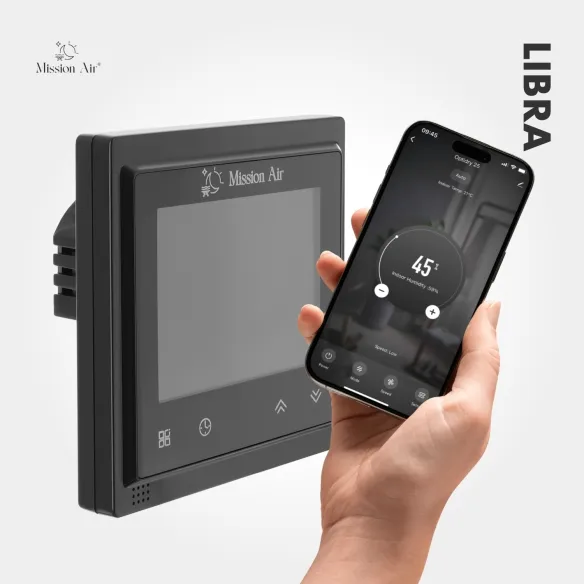 Termostat LIBRA WiFi – sterowanie aplikacją w telefonie