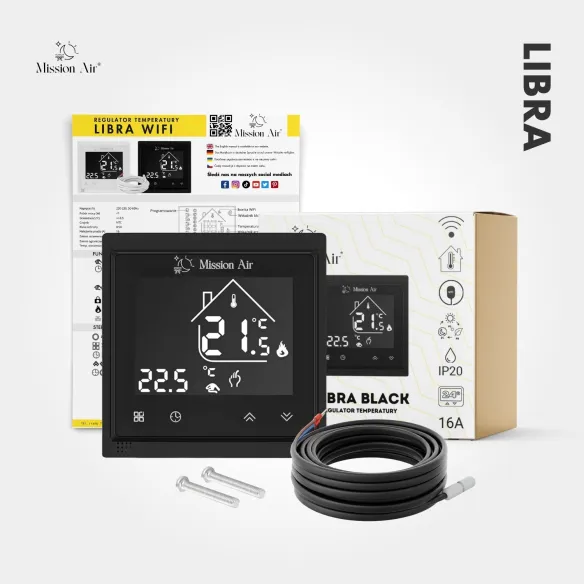 Zestaw LIBRA WiFi czarny – komplet w pudełku