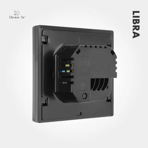 Termostat LIBRA WiFi – tył obudowy i mocowanie